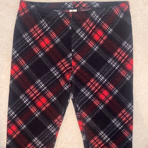 Faded Glory Plaid Fleece Pajama Bottoms! - Picture 2 of 6